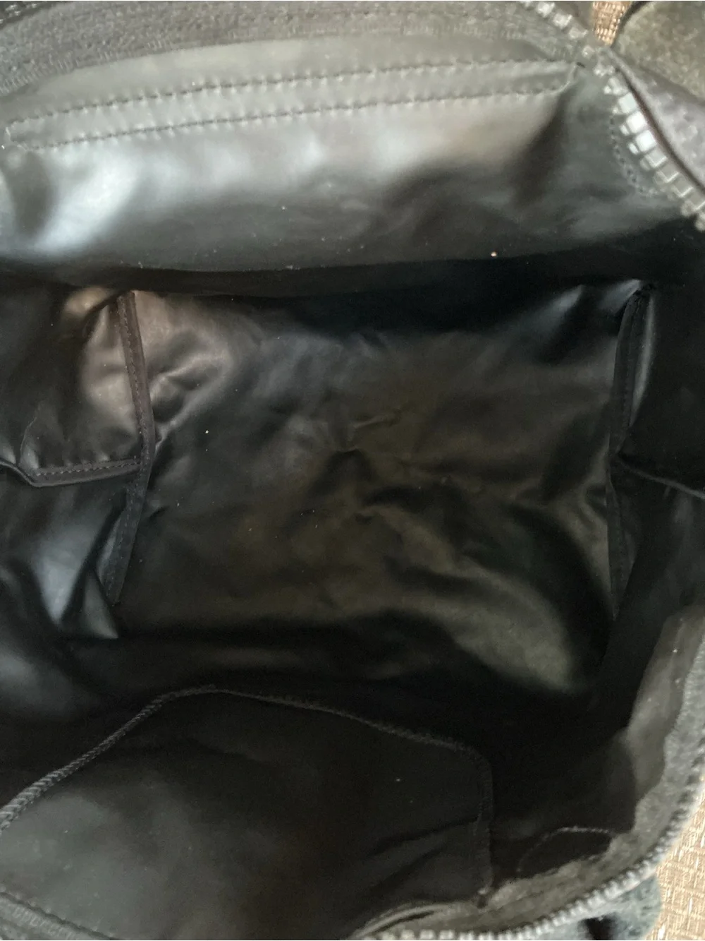 Longchamp Black Le Pliage Small Tote